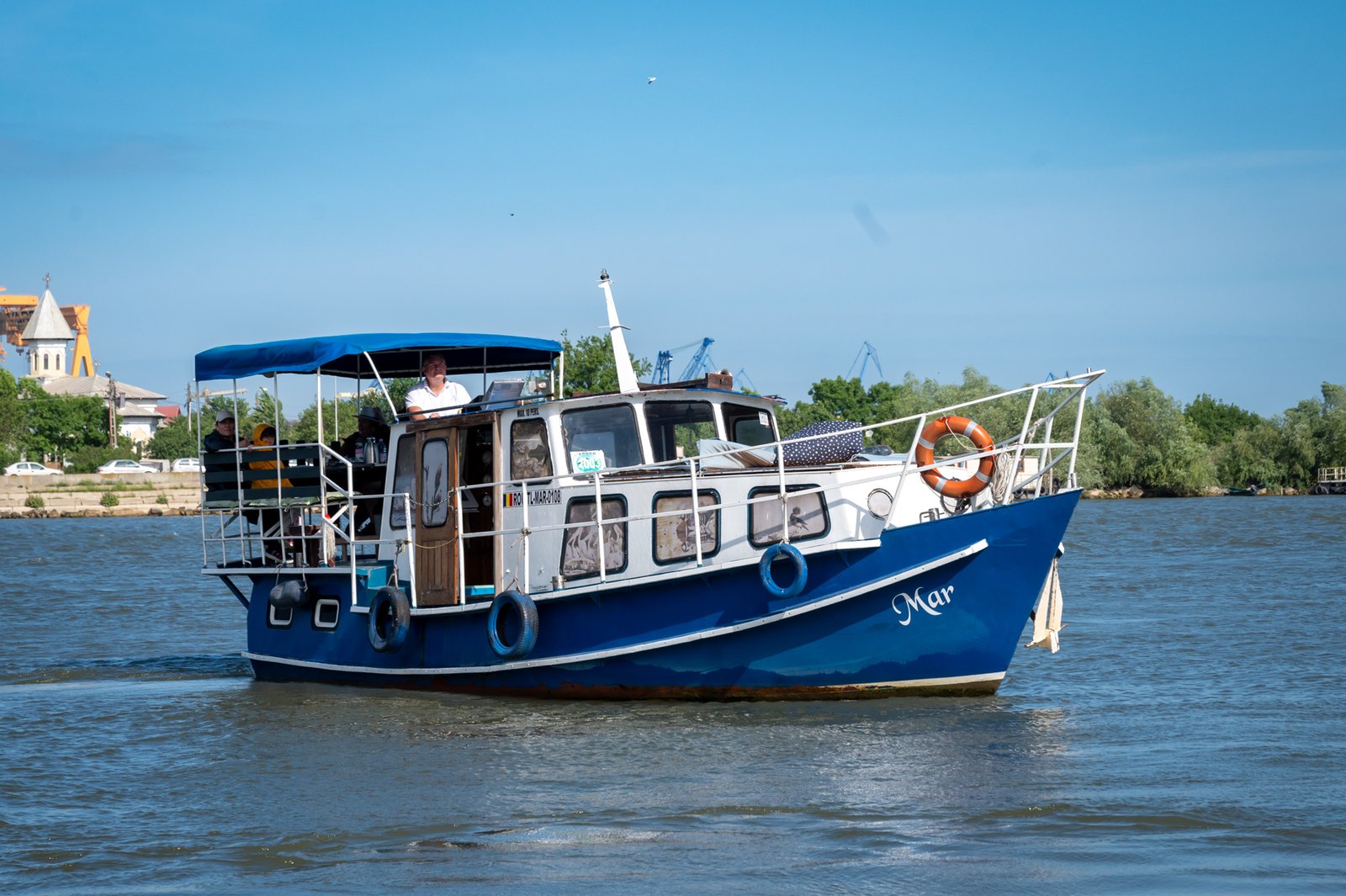 plecare din portul tulcea